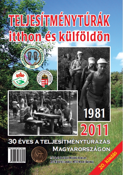 Teljesítménytúra Naptár címlap 2011